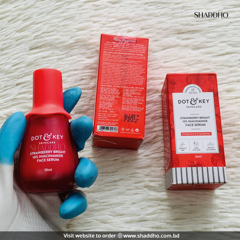 Dot & Key Strawberry Bright 10% Niacinamide Face Serum (30ml)
