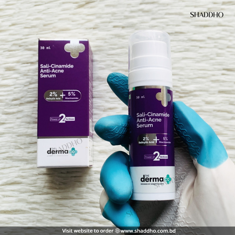 The Derma Co Sali-Cinamide Anti-Acne Serum (30ml)