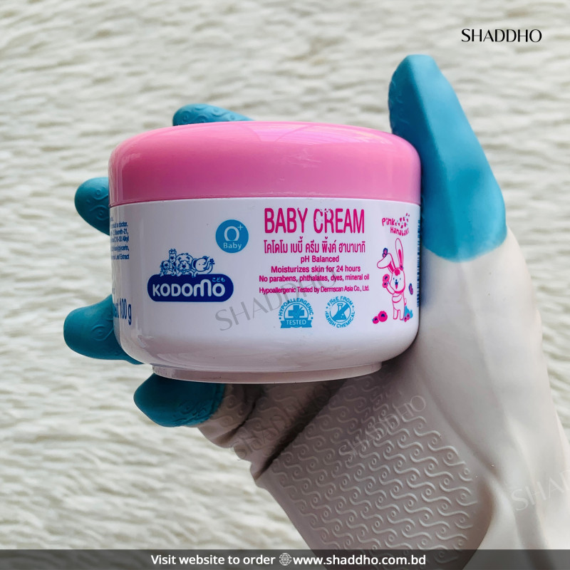 Kodomo Pink Hanabaki Baby Cream (100g)