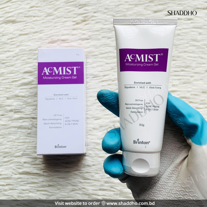 Brinton AcMist Face Moisturizing Cream Gel (50g)