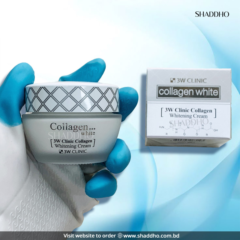 3W Clinic Collagen Whitening Cream (60ml)