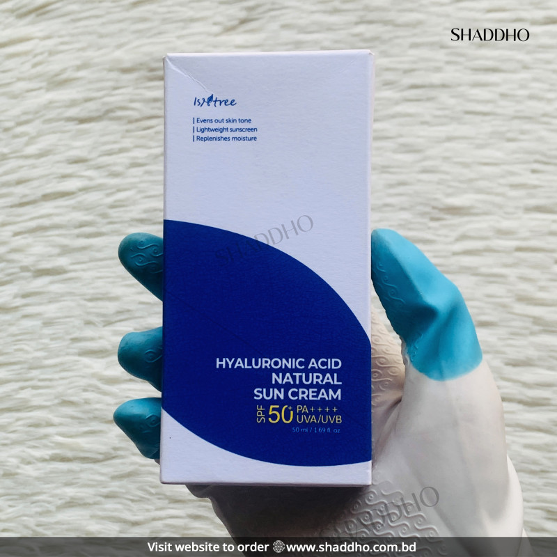 Isntree Hyaluronic Acid Natural Suncream SPF50 PA++++ (50ml)