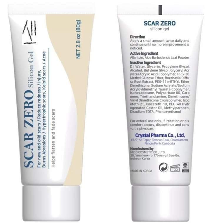 Crystal Pharma Scar Zero Silicone Gel (50g)