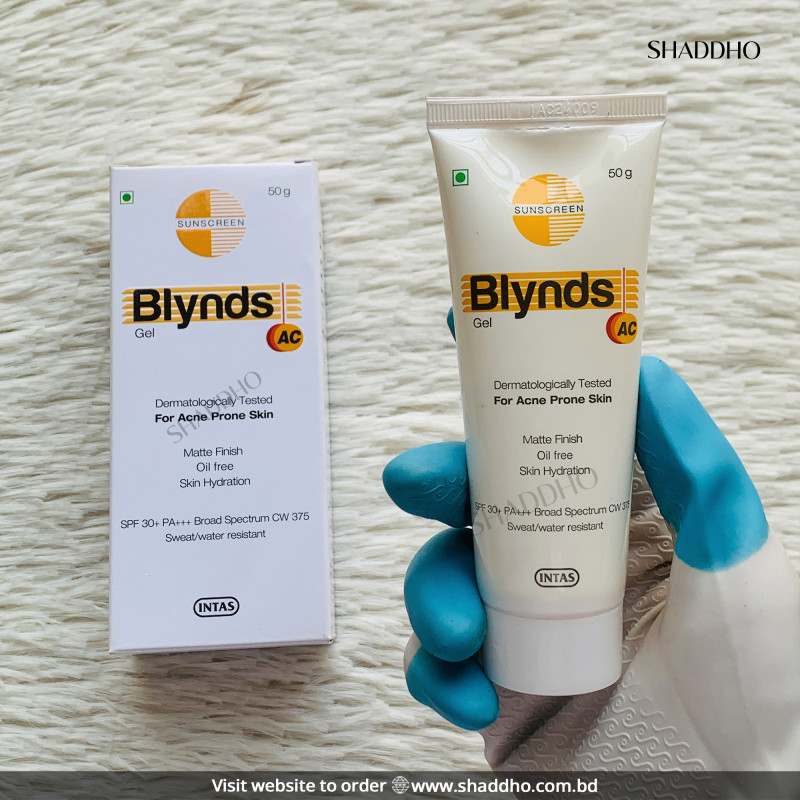 Blynds AC Sunscreen Gel SPF 30+ PA+++ (50g)