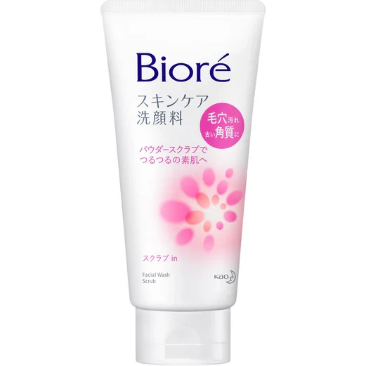 Biore Skin Caring Facial Foam Scrub (130g)