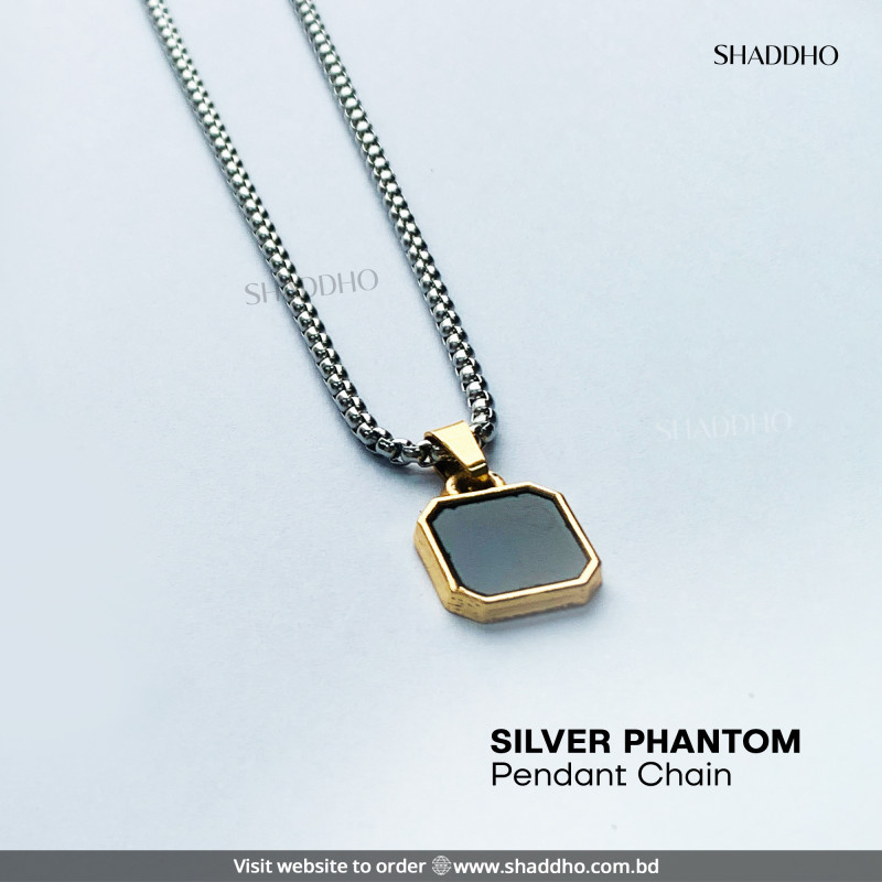 Silver Phantom Pendant Chain