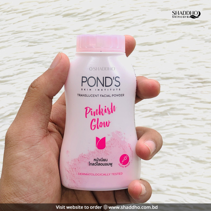 Ponds Pinkish Glow Face Translucent Powder (50g)