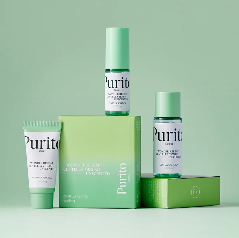Purito Wonder Releaf Centella Mini Kit Unscented