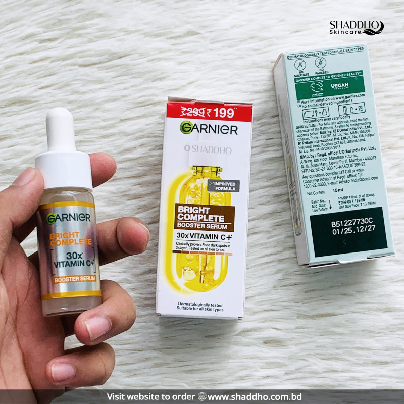 Garnier Bright Complete 30x Vitamin C Booster Serum (15ml)