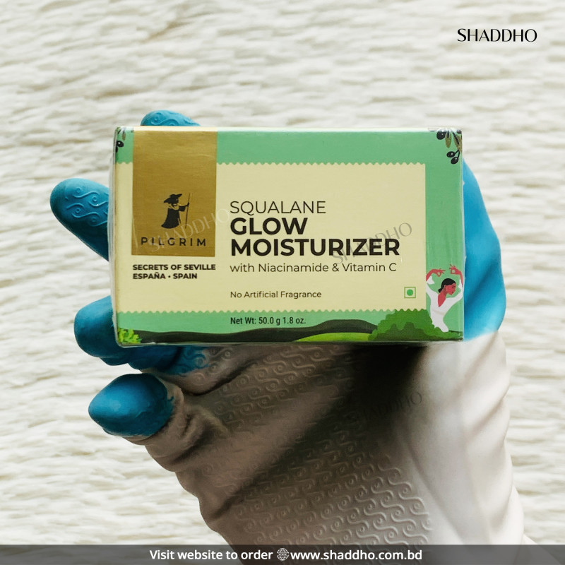 Pilgrim Squalane Glow Moisturizer (50g)