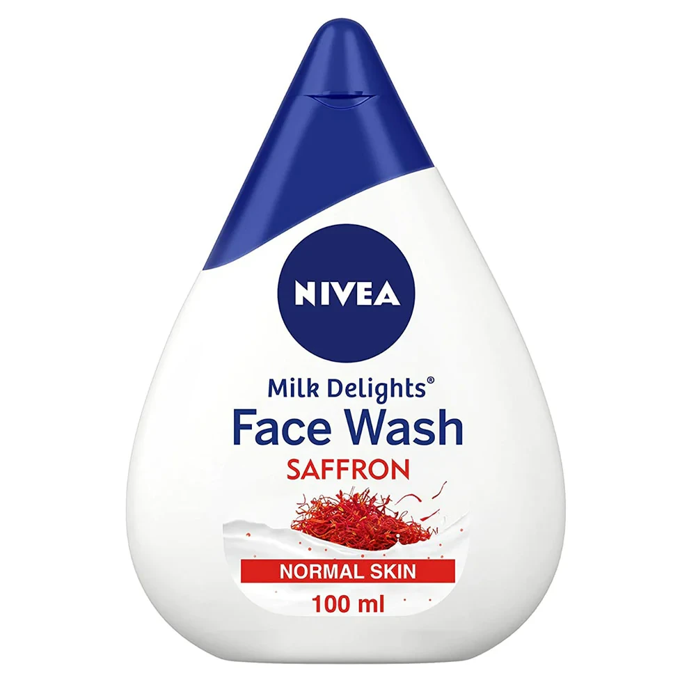 Nivea Milk Delights Face Wash-Saffron (100ml)