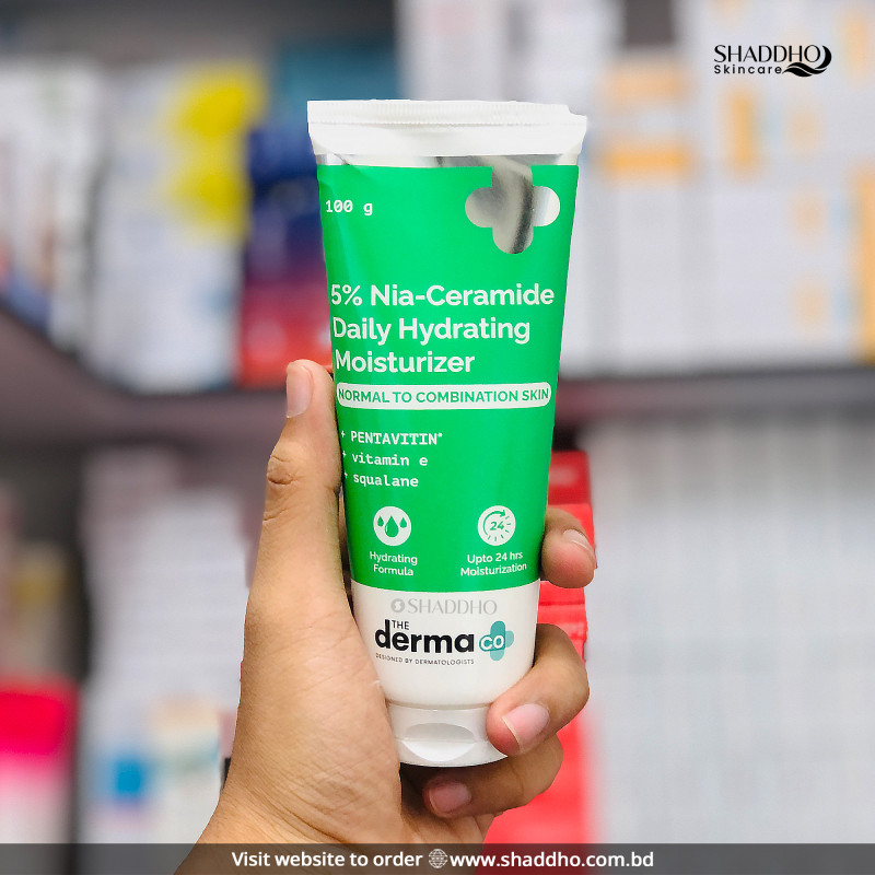 The Derma Co 5% Nia-Ceramide Daily Hydrating Moisturizer (100g)
