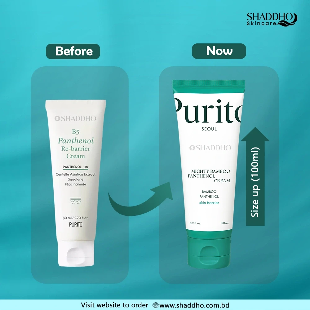 Purito Mighty Bamboo Panthenol Cream (100ml)