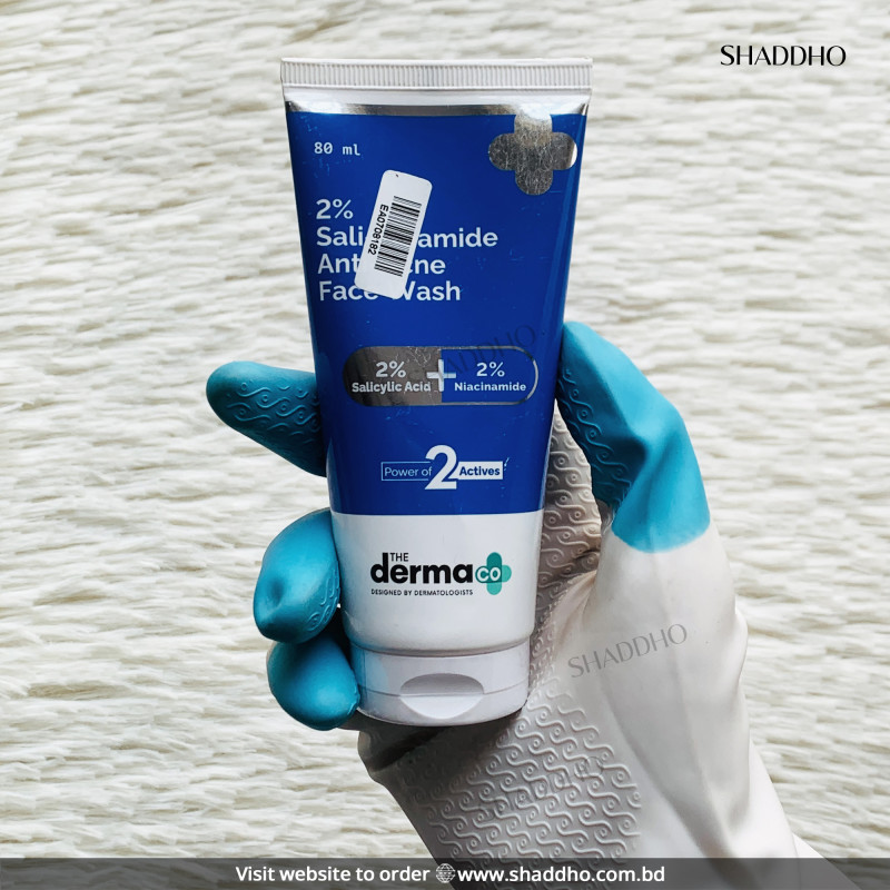 The Derma Co 2% Sali Cinamide Anti Acne Face Wash (80ml)