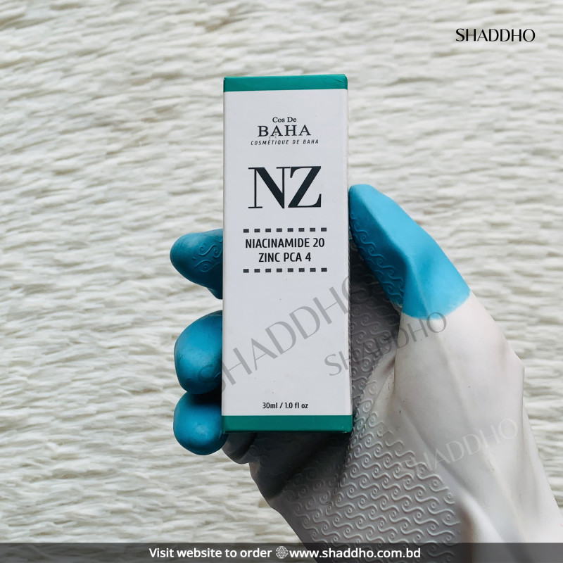 Cos De BAHA Niacinamide 20% & Zinc 4% (NZ) Serum (30ml)