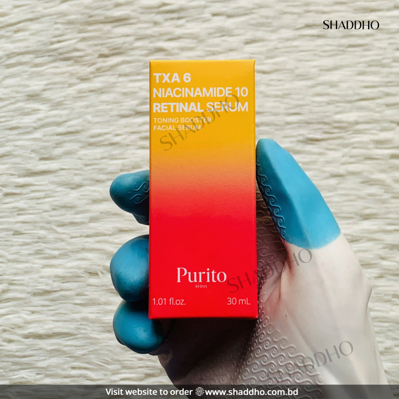 Purito Seoul TXA 6 Niacinamide 10 Retinal Serum (30ml)