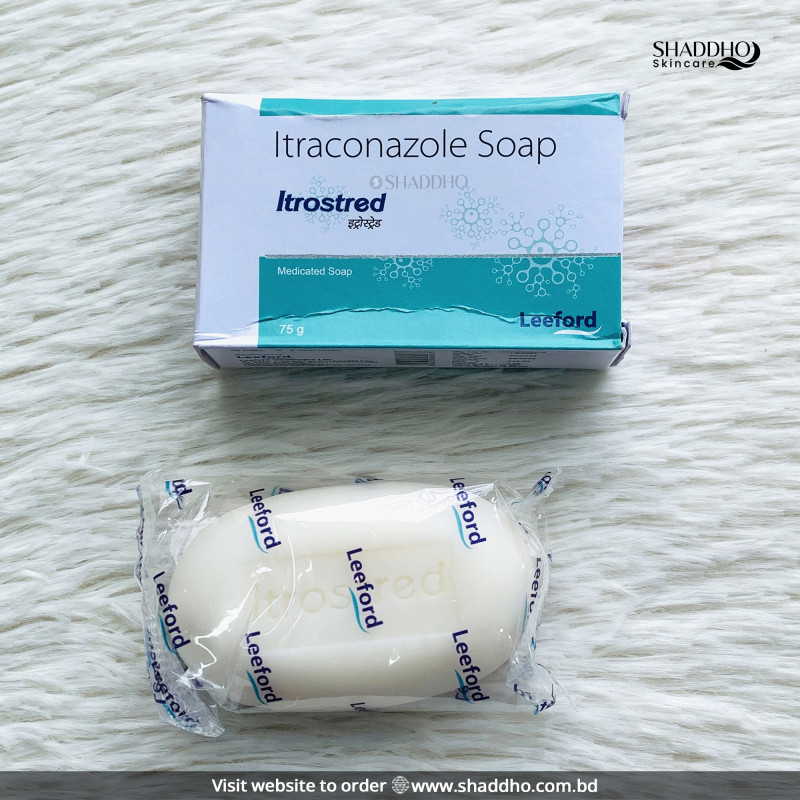 Leeford Itrostred Itraconazole Medicated Soap (75g)