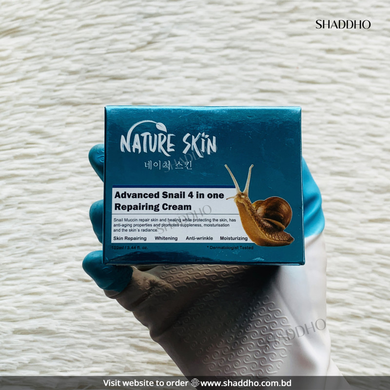 Nature Skin Advanced Snail 4 in One Repairing Cream (102ml)