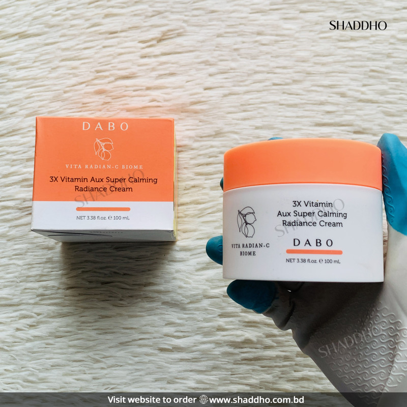 Dabo Vita Radian-C Biome 3x Vitamin Aux Super Calming Radiance Cream (100ml)