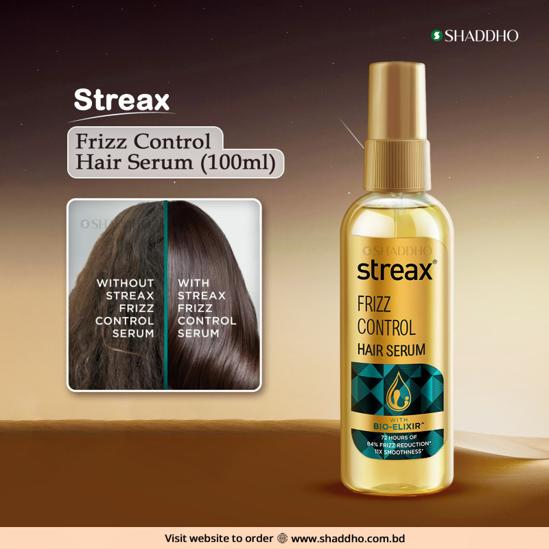 Streax Frizz Control Hair Serum (100ml)