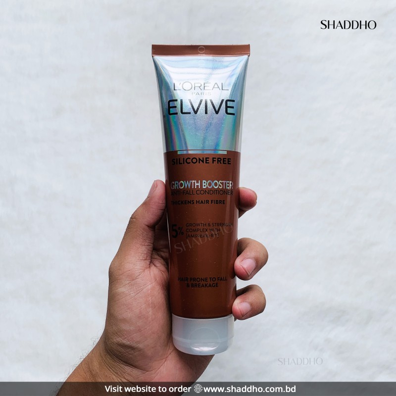 Loreal Paris Elvive Silicone Free Growth Booster Anti Hair Fall Conditioner (150ml)