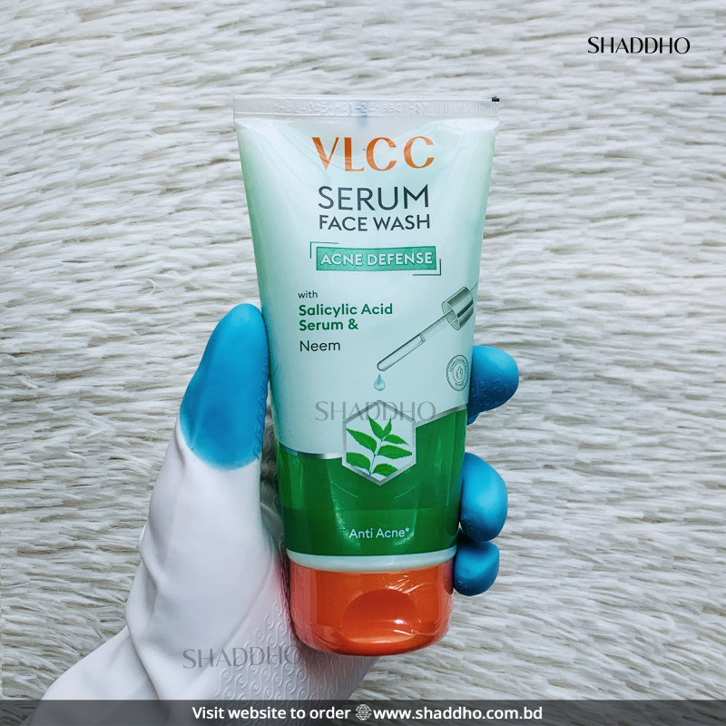 VLCC Serum Acne Defense Face Wash with Salicylic Acid & Neem (150ml)