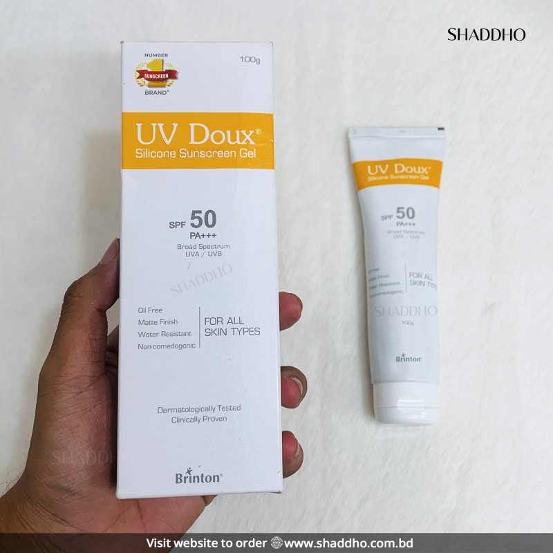 Brinton UV Doux Silicone Sunscreen Gel SPF50 PA +++ (100g)