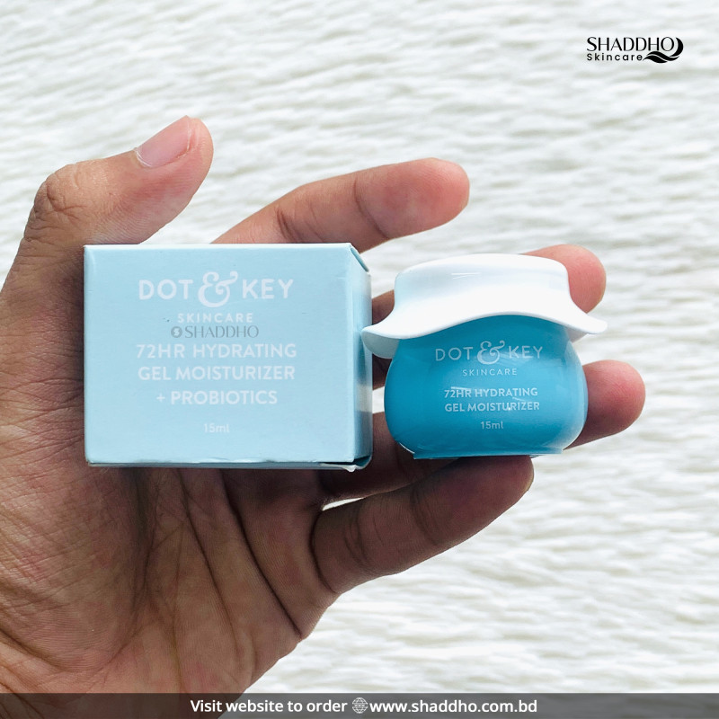 Dot & Key 72HR Hydrating Gel + Probiotics Moisturizer (15ml)