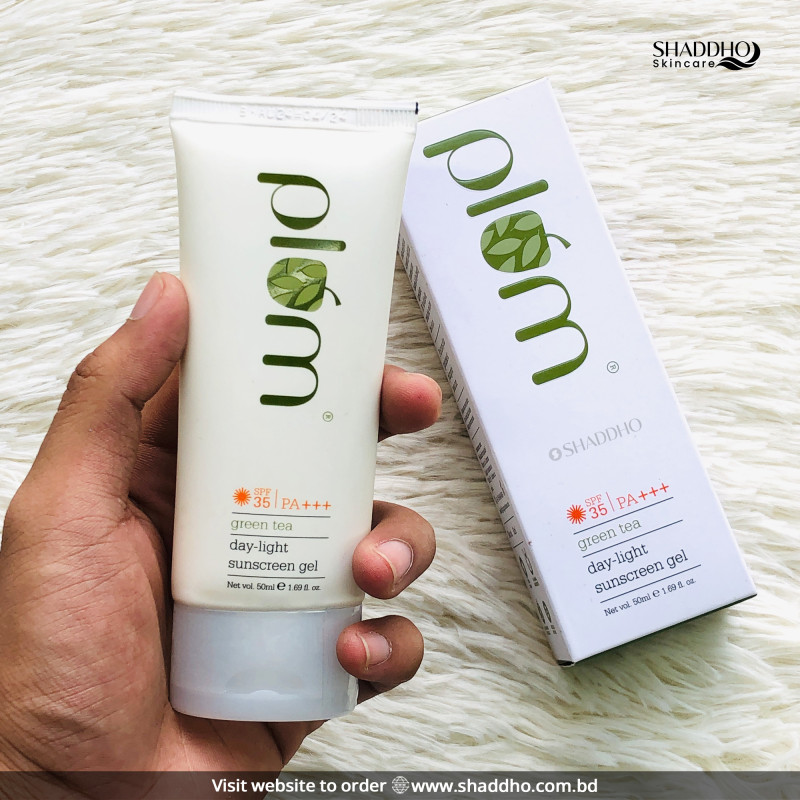 Plum Green Tea Day-Light Sunscreen Gel SPF35 PA+++ (50ml)