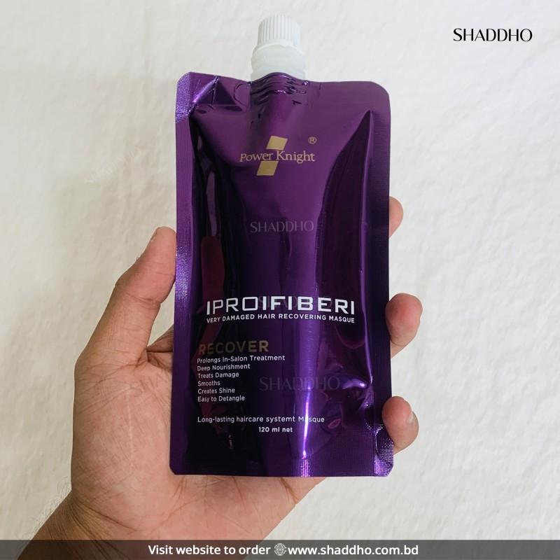 Power Knight Pro Fiber Damaged Hair Recovering Mask (120ml)