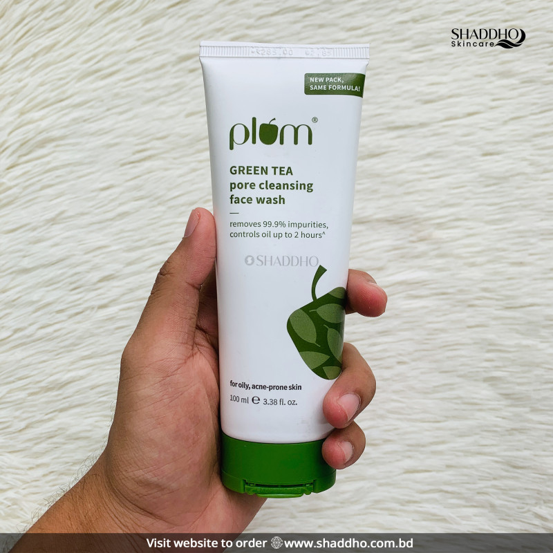 Plum Green Tea Pore Cleansing Face Wash (100ml)