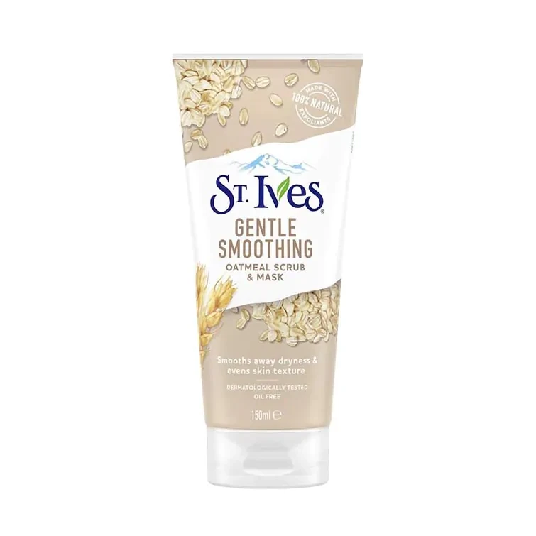 St Ives Gentle Smoothing Oatmeal Scrub & Mask (150ml)