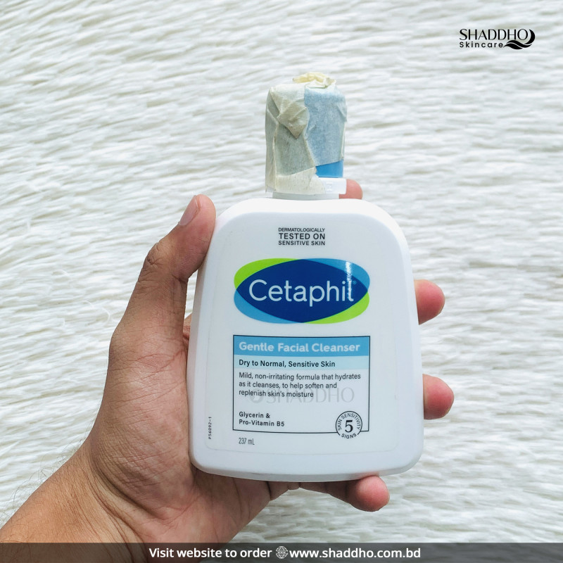 Cetaphil Gentle Facial Cleanse Dry to Normal, Sensitive Skin (237ml)