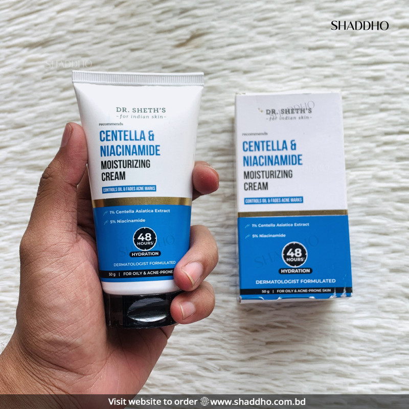 Dr Sheths Centella Niacinamide Moisturizing Cream (50g)