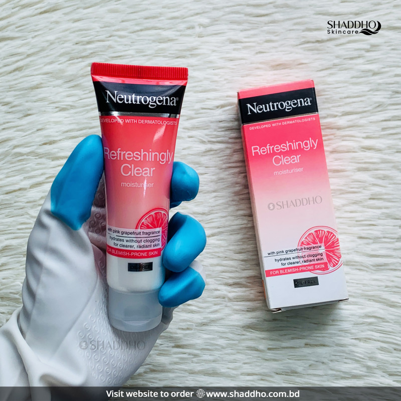 Neutrogena Refreshingly Clear Oil Free Moisturiser (50g)