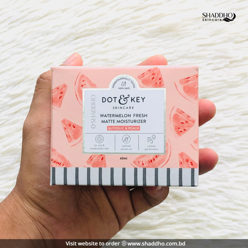 Dot & Key Watermelon Fresh Matte Moisturizer (60ml)