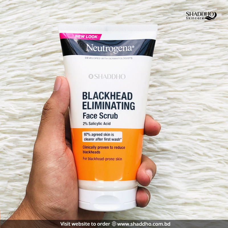Neutrogena Blackhead Eliminating Face Scrub (150ml)