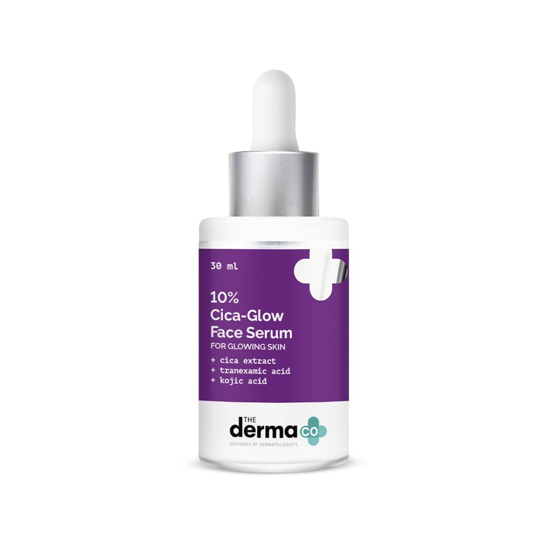 The Derma Co 10% Cica-Glow Face Serum (30ml)