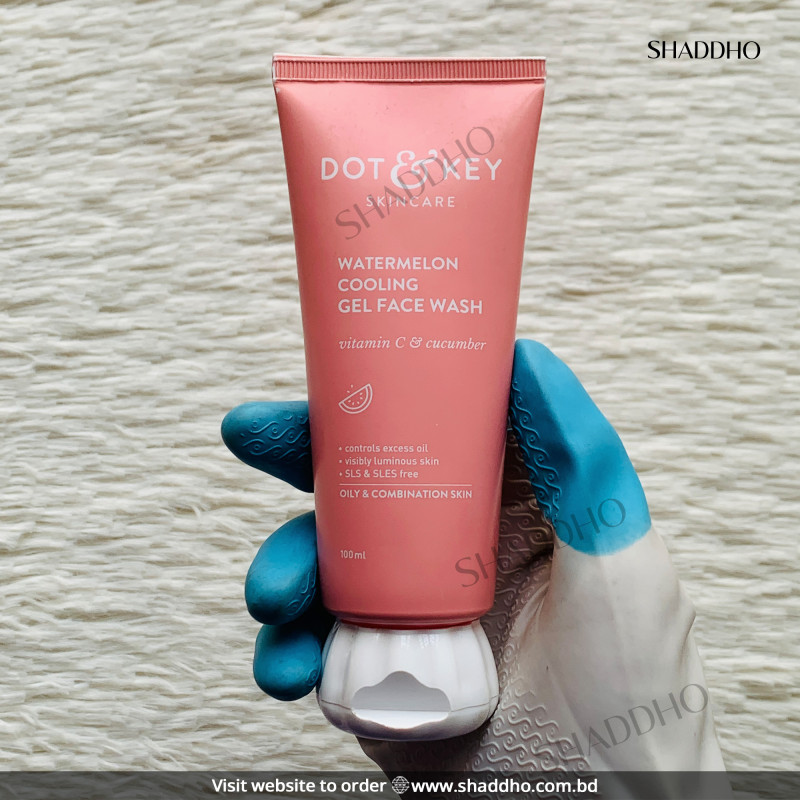 Dot & Key Watermelon Cooling Gel Face Wash (100ml)