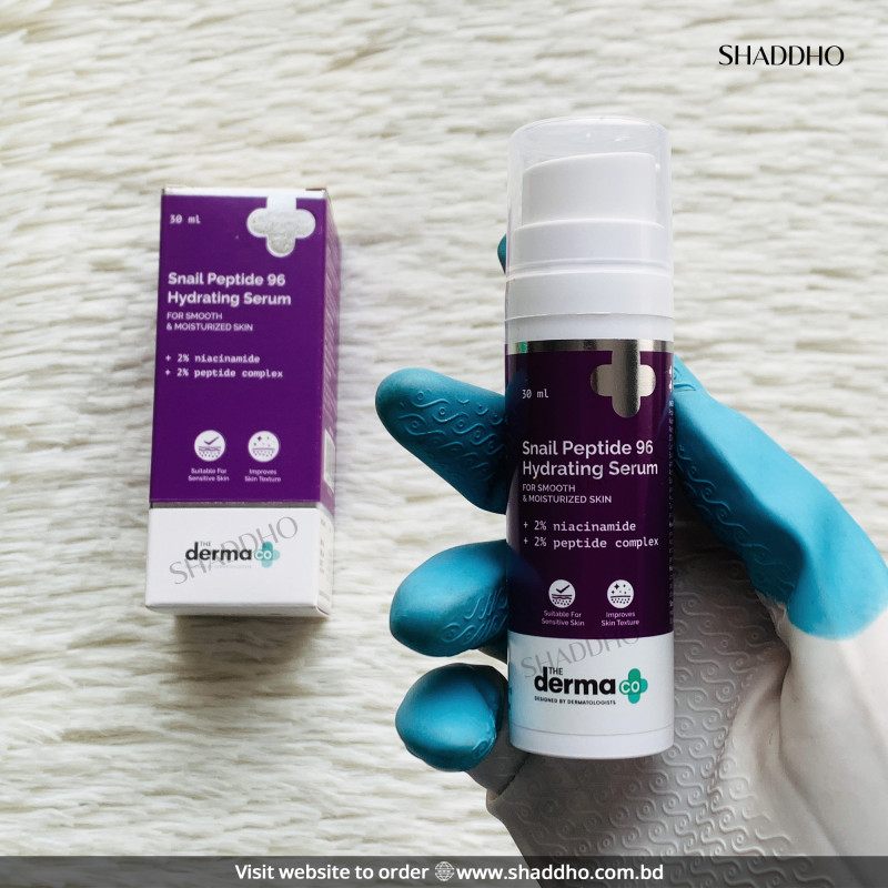 The Derma Co Snail Peptide 96 Hydrating Serum (30ml)