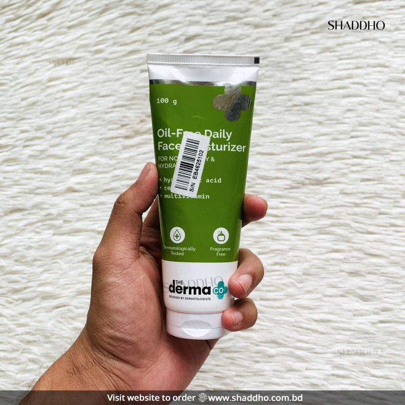 The Derma Co Oil-Free Daily Face Moisturizer (100g)
