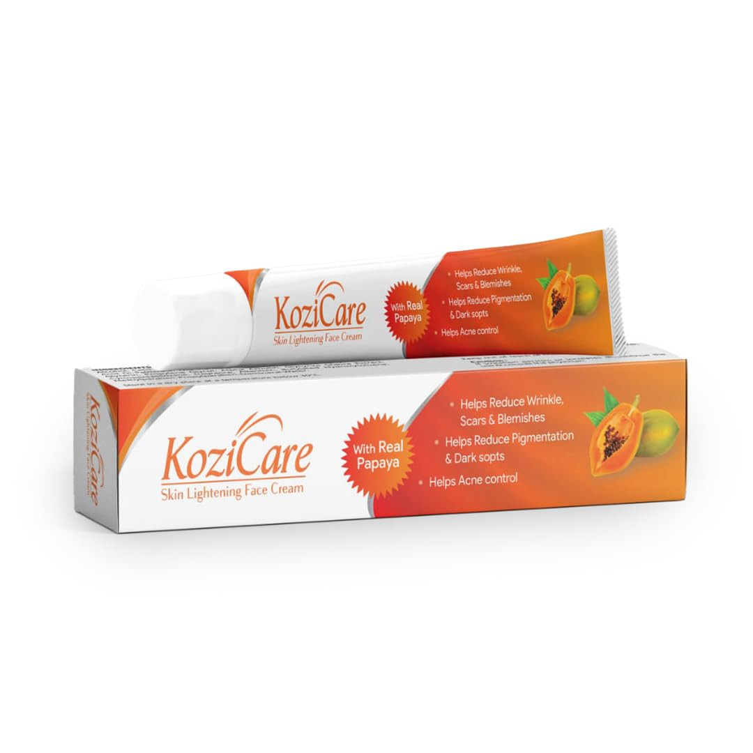 Kozicare Skin Lightening Face Cream With Real Papaya (15g)