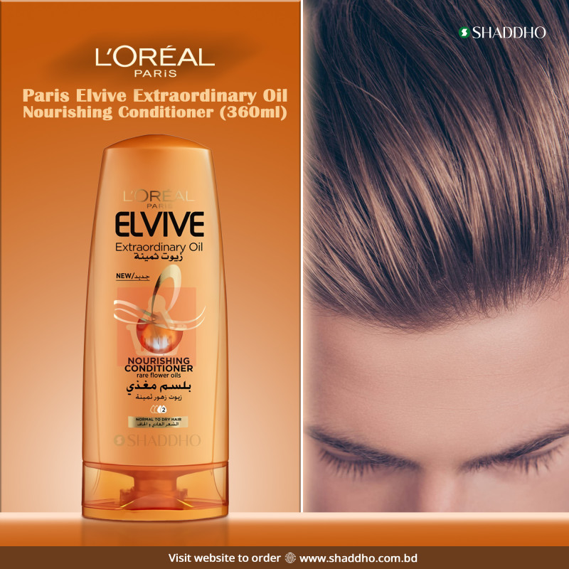 Loreal Paris Elvive Extraordinary Oil Nourishing Conditioner (360ml)