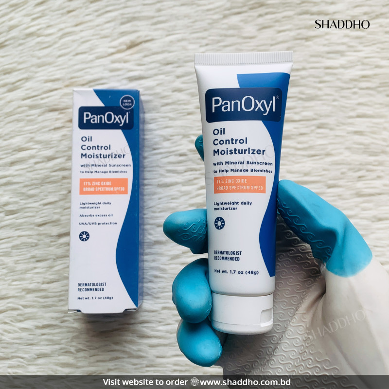 PanOxyl Oil Control Moisturizer with Mineral Sunscreen SPF 30 (48g)