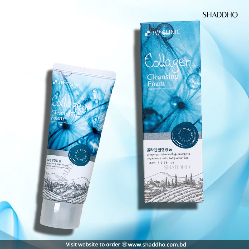 3W Clinic Collagen Foam Cleansing (100ml)