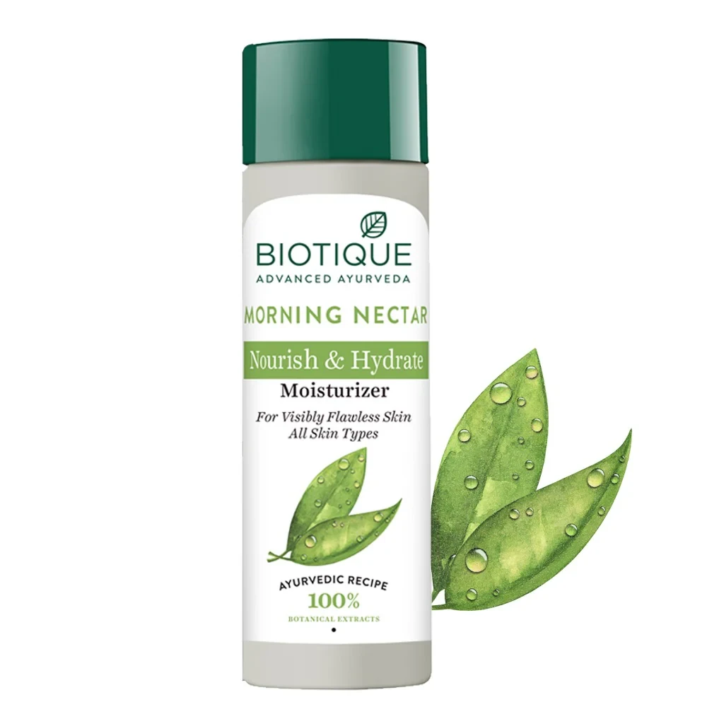 Biotique Bio Morning Nectar Visibly Flawless Skin Moisturizer (120ml)