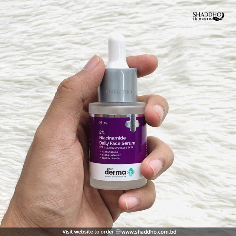 The Derma Co 5% Niacinamide Daily Face Serum (30ml)