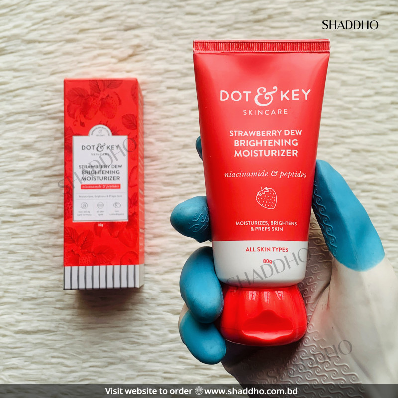Dot & Key Strawberry Dew Brightening Moisturizer (80g)
