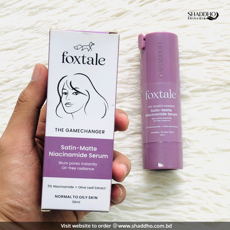 Foxtale 5% Niacinamide Satin Matte Serum (30ml)