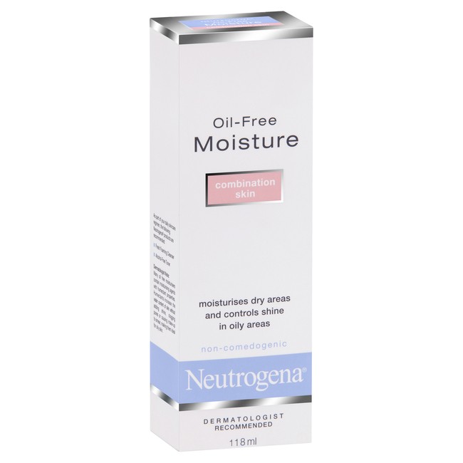 Neutrogena Oil Free Moisturiser For Combination Skin (118ml)